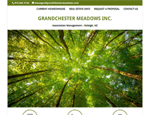 Tablet Screenshot of grandchestermeadows.com